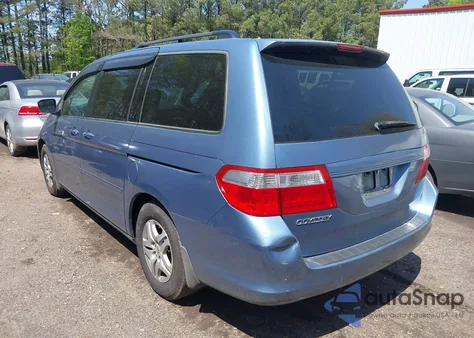 2006 Honda Odyssey Ex z USA, uszkodzony, nr VIN 5FNRL38426B099308